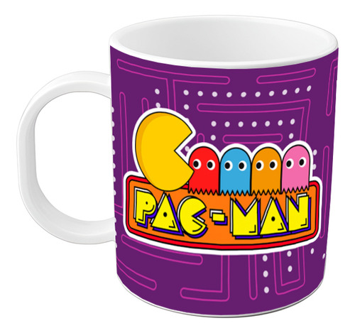 Taza Arcade Pac Man Videojuego Plastico