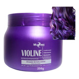  Tonalizantes Mascara Matizadora 250g Ativador De Tom Cabelo Tom Violine Roxo