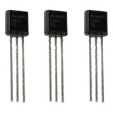 3 Sensor Temperatura Analogico Lm35 Original To92 P/arduino