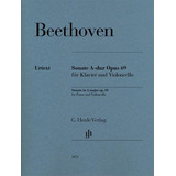 Libro: Cello Sonata In A Major, Op. 69 Cello And Piano
