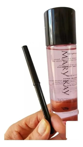 Demaquilante + Lápis Retrátil Preto Á Prova D' Água Mary Kay