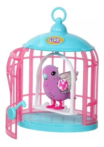 Pajarito Interactivo Con Luces Sonidos Little Live Pets  