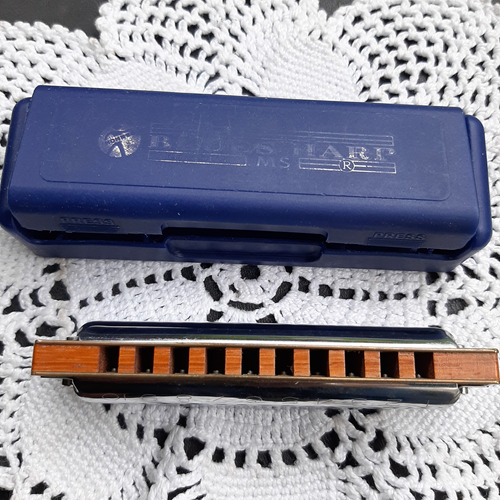 Armonica  Hohner Blues Harp.olivos