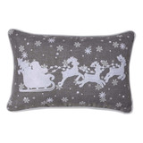 Trineo De Papá Noel Para Interiores Y Almohada Lumbar ...