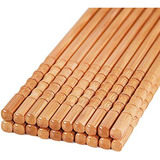 10 Pares De Bambu Naturales Palillos De Cocina De Mader...