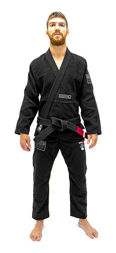 Kimono Jiu Jitsu Koral New Classic Preto