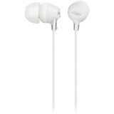 Audífonos Alámbricos In Ear Cable  Y  Mdrex15lp Blanco Sony