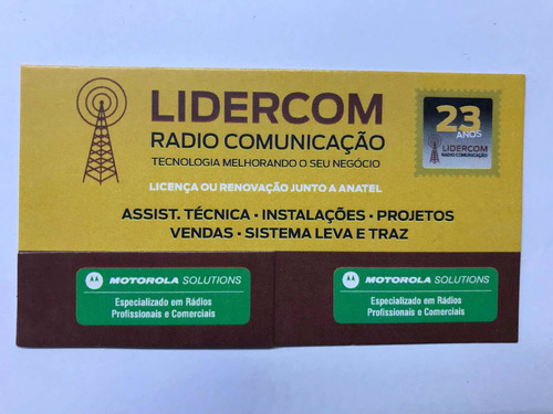 Motorola Assistência Técnica Projetos Vendas Instalações