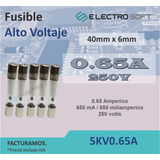 5pz Fusible 0.65a 5kv | 650ma Alto Voltaje Horno Microondas