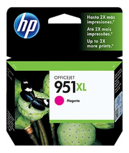 Cartucho De Tinta Hp 951xl Magenta Para 81