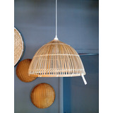 Lampara Colgante De Bamboo, Mimbre, Rattan De Vietnam Nat