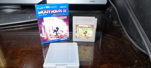 Cartucho Mickey Mouse 4 Para Game Boy Classico(jp). Pio Game