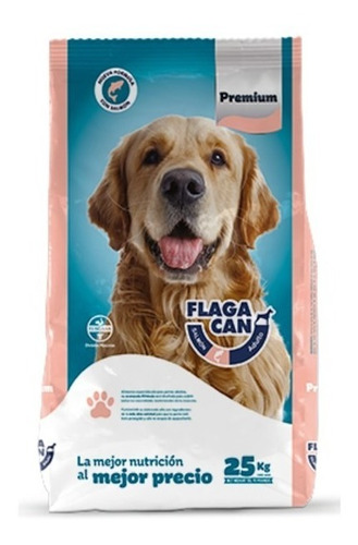 Flagacan Salmón 25kg Croquetas Premium Para Perro