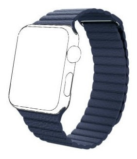 Correa Para Applewatch Magnetica Azul 38mm / 40mm