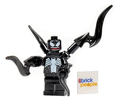 Apéndices De Brazos Largos Con Minifigura Venom De Lego Supe
