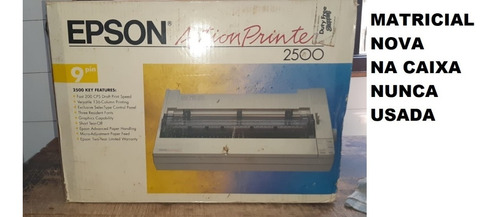 Impressora Matricial Epson Action Printer 2500 Na Caixa
