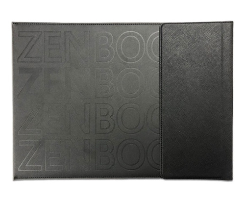 Capa Notebook Asus Zenbook Couro Sintético Preto Novo