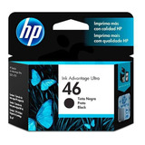 Tinta Hp 46 Negra Original Ink Adv 2529 4729 5738 5739 