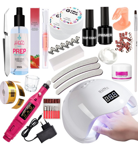 Materiais Para Nail Design Fazer Alongamentos Profissionais