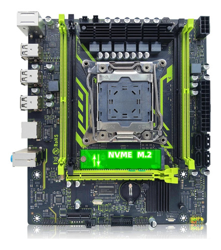 Kit Placa Mãe Zsus-x99-8 D4 + Processador Intel Xeon E5 2650