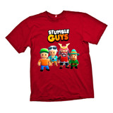 Polera Stumble Guys Para Niños Estampada Dtf Cod 001