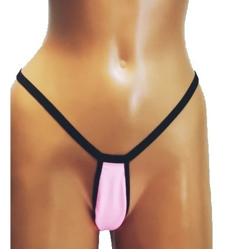 Tanga Microless Hilo Dental Sexy Eden 750 Rosa - Fun*