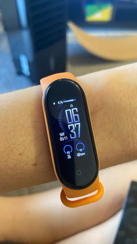 Miband 5 Xiaomi + 9 Pulseiras Coloridas