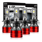 Kit Focos Led Para 2013-2019 Seat Leon Luz Blanca Faros