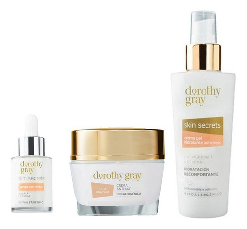 Combo Basico Facial Antiage Dorothy Gray Skin Secrets 