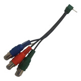 Cable De Video Componente Rca Macho 3 Rca Hembra Rgb