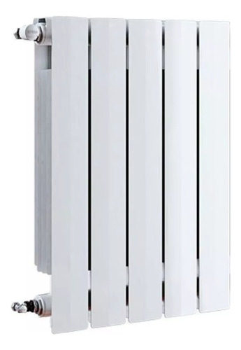 Radiador Peisa Broen 500 De 5 Elementos Gn Blanco 10001186