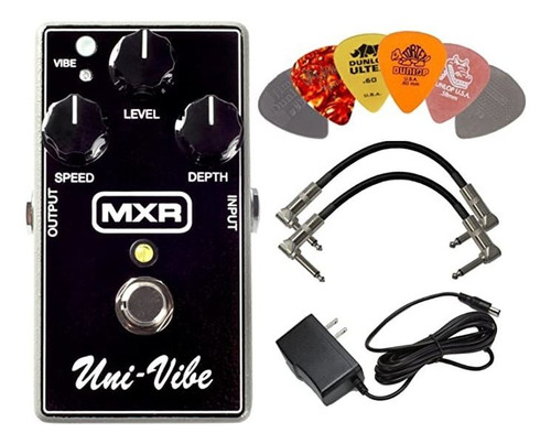 Mxr M68 uni-vibe Chorus Pedal De Efectos De Vibrato Bundle.