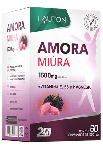 Amora Miura 60 Cápsulas 750mg Lauton