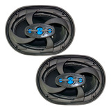 Alto Falante 6x9 Nautico Preto 200w Barco Lancha Iate 1 Par