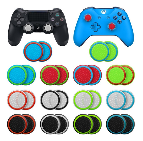 6 Gomas Palanca De Control Para Xbox One X S Ps5 Ps4 Fosfo