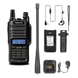 Portátil Cobrable Walkie Talkies Uv-9r Plus Doble Banda,10w