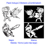 Zelda Minish Cap Vinil 2 Pack Sticker Calcas Voysegus