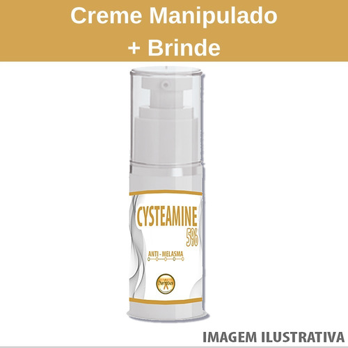 Cysteamine 5% Creme Manipulado 30g + Brinde