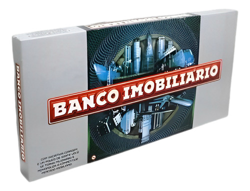 Banco Imobiliário Jogo Tabuleiro Tradicional