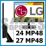 Soporte Tv Monitor LG 24mp48 27mp48 2360 2340 2350 Sin Vesa