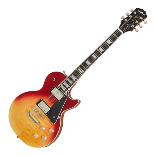 Guitarra EpiPhone Les Paul Modern Figured Magma Orange Fade