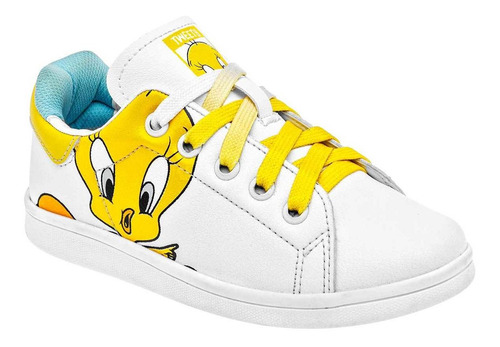 Tenis Piolin Dama Tenis Con Imaginación Blanco 112-879