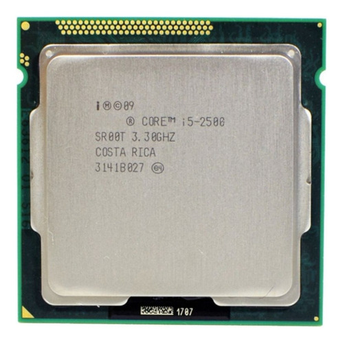 Procesador Core I5 2500 De Cuatro Núcleos Lga 1155 De 3,3 Gh