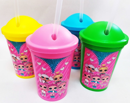 Vasos Souvenirs Plásticos (25 Unid)