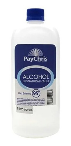 Alcohol Desnaturalizado 95% 1 Litro