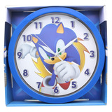 Sonic The Hedgehog - Reloj De Pared Con Pilas De 9.5 Pulgada