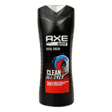 Axe Champú/acondicionador/gel De Baño 3 En 1 Total Fresh .