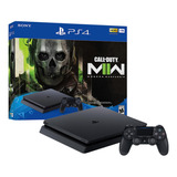 Sony Playstation 4 1tb Call Of Duty: Modern Warfare Ii Bundle Cor  Preto