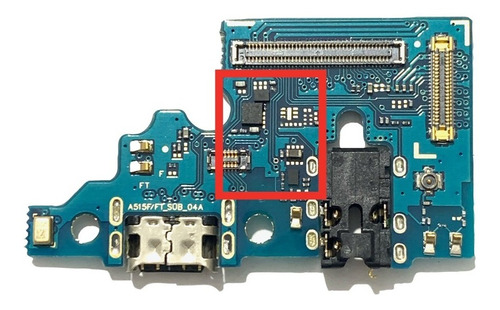 Flex Centro Carga Microfono Jack Galaxy A51 Sm-a515 A515