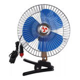 Ventilador Para Auto Ventilador Automovil 12v Oscilante 18cm